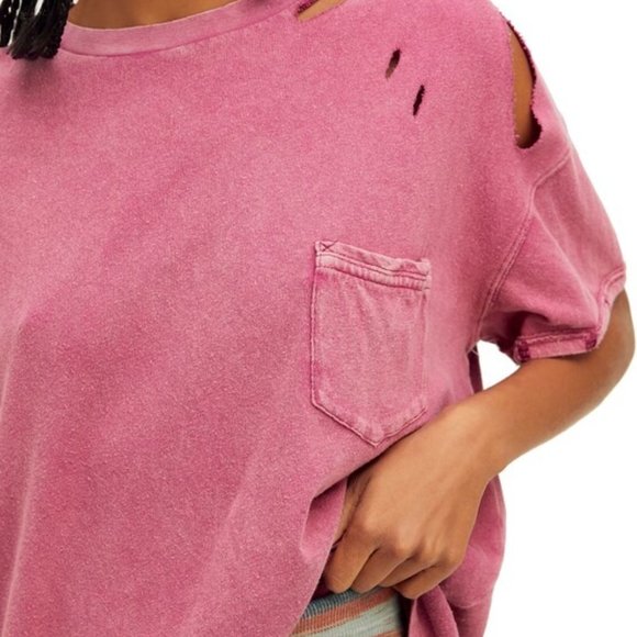 NWT Free People Rubi Tee in Fairytale - Picture 4 of 13